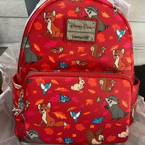 Disney Loungefly Friendly Critters Mini Backpack